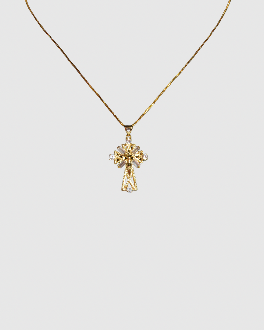 Tabernacle Cross Necklace