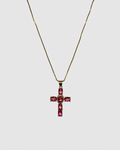 Ruby Cross necklace