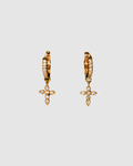 Marquise Cross hoops