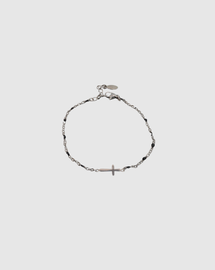 Enamel Cross bracelet