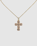 Cubic Cross Necklace
