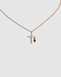 Double Mini Cross Necklace